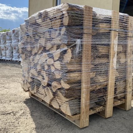 Ballot de bois de chauffage sec séchoirs - prêt à l'emploi