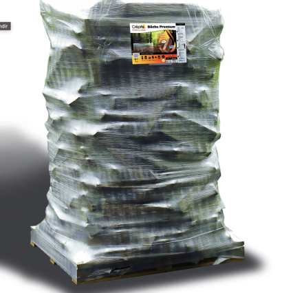 Bûches premium en palette Ø30 - 2000 dm3 - H=1,85m
