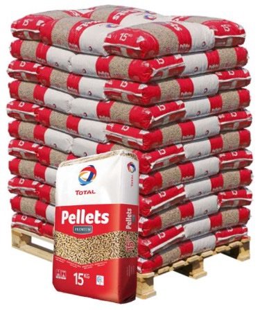 Palette - Granulés de bois Total Premium - 70 sacs de 15 kg – Image 2