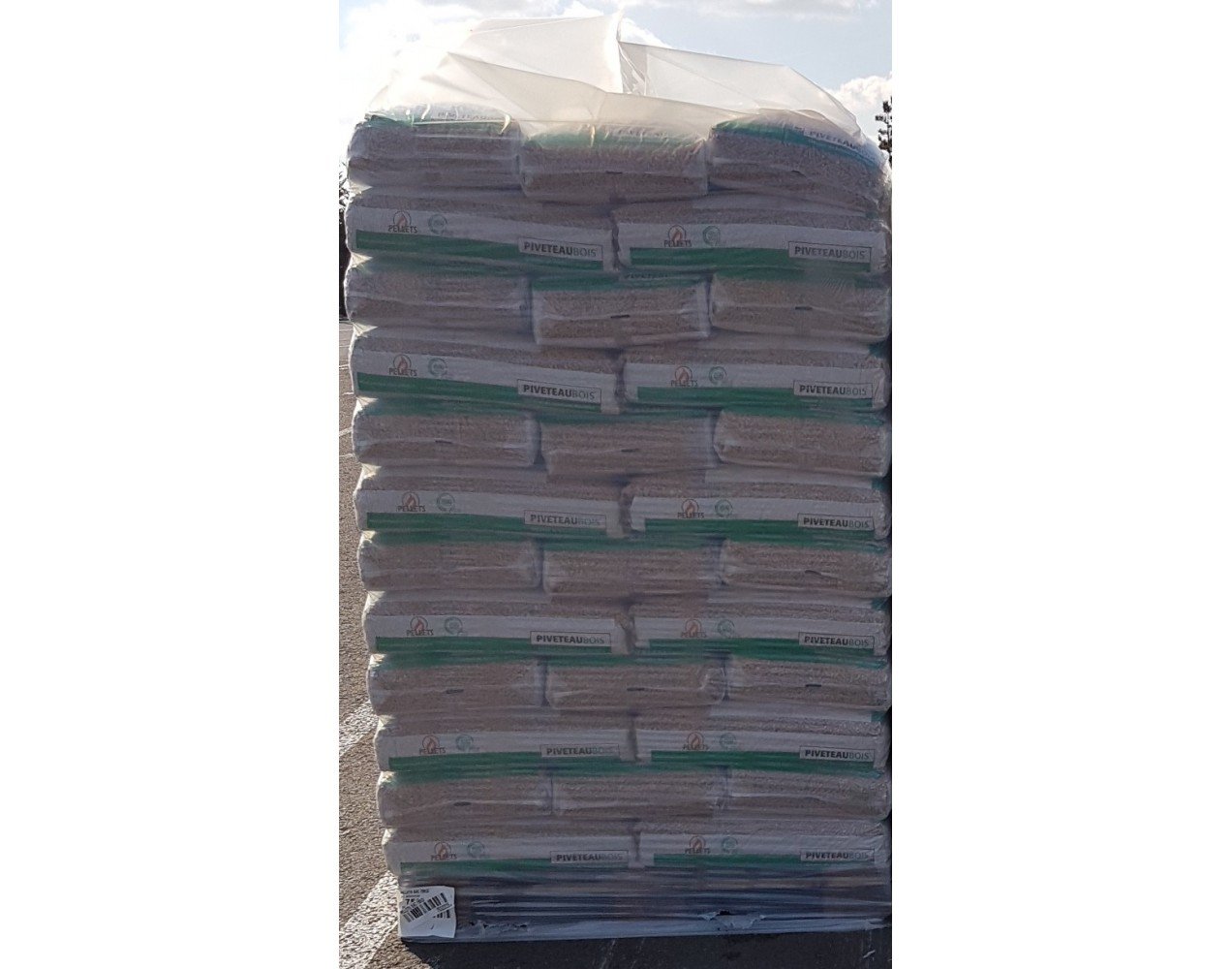 Granulés bois Piveteau – Palette de 70 sacs 15 kg