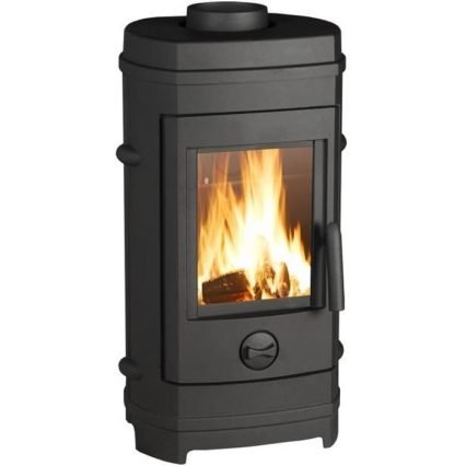 INVICTA Remilly 7 kW Poêle à bois Flamme Verte 7* - Bûches 34 cm
