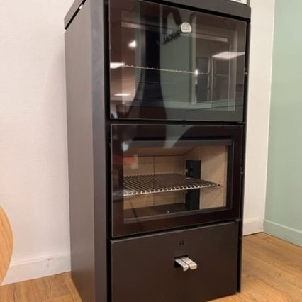 Poêle à bois avec four