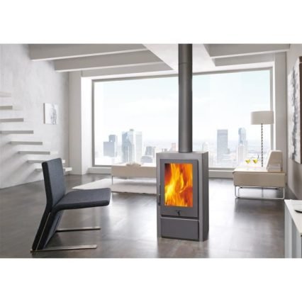 POELE A BOIS FJORD SAND ECODESIGN